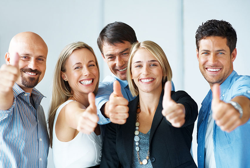 Clients heureux